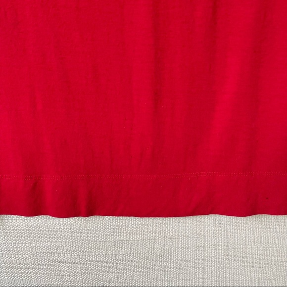 The Limited Red Blouse Top 3/4 sleeves - Picture 5 of 7